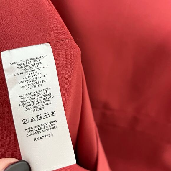 Ann Taylor Red Square Neck Dress - Picture 11 of 12